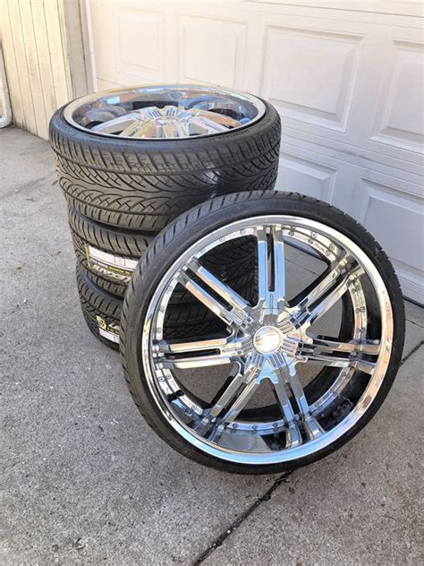 24 inch rims 5 lug universal